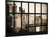 Window View - The Ed Koch Queensboro Bridge - Manhattan - New York City-Philippe Hugonnard-Mounted Premium Photographic Print