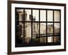 Window View - The Ed Koch Queensboro Bridge - Manhattan - New York City-Philippe Hugonnard-Framed Photographic Print