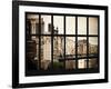 Window View - The Ed Koch Queensboro Bridge - Manhattan - New York City-Philippe Hugonnard-Framed Photographic Print