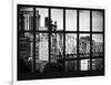 Window View - The Ed Koch Queensboro Bridge - Manhattan - New York City-Philippe Hugonnard-Framed Photographic Print