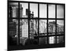Window View - The Ed Koch Queensboro Bridge - Manhattan - New York City-Philippe Hugonnard-Mounted Photographic Print