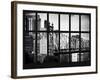 Window View - The Ed Koch Queensboro Bridge - Manhattan - New York City-Philippe Hugonnard-Framed Photographic Print