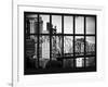 Window View - The Ed Koch Queensboro Bridge - Manhattan - New York City-Philippe Hugonnard-Framed Photographic Print