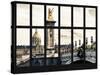 Window View - the Pont Alexandre III and the Invalides Building - Paris - Ile de France - France-Philippe Hugonnard-Stretched Canvas