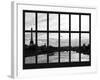 Window View - the River Seine of the Eiffel Tower and Alexandre III Bridge - Paris - France-Philippe Hugonnard-Framed Photographic Print