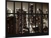 Window View - Times Square and 42nd Street - the Empire State Building - Manhattan - New York City-Philippe Hugonnard-Mounted Photographic Print