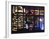 Window View - Top of Skyscrapers at Times Square by Night - Manhattan - New York City-Philippe Hugonnard-Framed Photographic Print