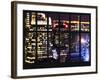 Window View - Top of Skyscrapers at Times Square by Night - Manhattan - New York City-Philippe Hugonnard-Framed Photographic Print