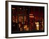 Window View - Top of the Empire State Building and the New Yorker - Manhattan - New York City-Philippe Hugonnard-Framed Photographic Print