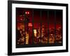 Window View - Top of the Empire State Building and the New Yorker - Manhattan - New York City-Philippe Hugonnard-Framed Photographic Print