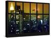 Window View - Top of the Empire State Building and the New Yorker - Manhattan - New York City-Philippe Hugonnard-Stretched Canvas