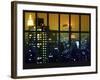 Window View - Top of the Empire State Building and the New Yorker - Manhattan - New York City-Philippe Hugonnard-Framed Photographic Print