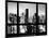 Window View, Urban Landscape by Night, Misty View, Times Square, Manhattan, New York-Philippe Hugonnard-Mounted Premium Photographic Print