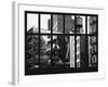 Window View - Urban NY Architecture - Street Art Advertising - Manhattan - New York City-Philippe Hugonnard-Framed Photographic Print