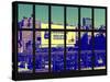 Window View - Urban Scene in Chelsea - Downtown Manhattan - New York City-Philippe Hugonnard-Stretched Canvas