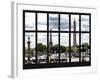 Window View - Urban Street Scene at Place de la Concorde with the Eiffel Tower - Paris - France-Philippe Hugonnard-Framed Photographic Print