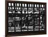 Window View - Urban Street Scene - Marcy Avenue Subway Station - Williamsburg - Brooklyn - NYC-Philippe Hugonnard-Framed Photographic Print