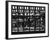 Window View - Urban Street Scene - Marcy Avenue Subway Station - Williamsburg - Brooklyn - NYC-Philippe Hugonnard-Framed Photographic Print