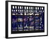 Window View - Urban Street Scene - Marcy Avenue Subway Station - Williamsburg - Brooklyn - NYC-Philippe Hugonnard-Framed Photographic Print