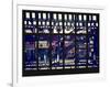 Window View - Urban Street Scene - Marcy Avenue Subway Station - Williamsburg - Brooklyn - NYC-Philippe Hugonnard-Framed Photographic Print