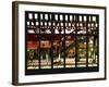 Window View - Urban Street Scene - Marcy Avenue Subway Station - Williamsburg - Brooklyn - NYC-Philippe Hugonnard-Framed Photographic Print