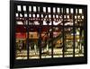 Window View - Urban Street Scene - Marcy Avenue Subway Station - Williamsburg - Brooklyn - NYC-Philippe Hugonnard-Framed Photographic Print