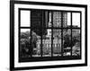 Window View - View of Independence Hall and Pennsylvania State House Buildings - Philadelphia-Philippe Hugonnard-Framed Photographic Print