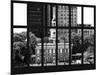 Window View - View of Independence Hall and Pennsylvania State House Buildings - Philadelphia-Philippe Hugonnard-Mounted Photographic Print