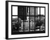 Window View - View of Independence Hall and Pennsylvania State House Buildings - Philadelphia-Philippe Hugonnard-Framed Photographic Print