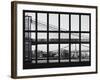 Window View - View of the Brooklyn Bridge and Manhattan Bridge - Manhattan - New York City-Philippe Hugonnard-Framed Photographic Print