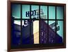 Window View - View of the Hotel Empire at Manhattan - New York City-Philippe Hugonnard-Framed Photographic Print