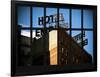 Window View - View of the Hotel Empire at Manhattan - New York City-Philippe Hugonnard-Framed Photographic Print