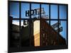 Window View - View of the Hotel Empire at Manhattan - New York City-Philippe Hugonnard-Mounted Photographic Print