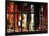 Window View - View of Times Square by Night with top of the Chrysler Building - Manhattan - NYC-Philippe Hugonnard-Stretched Canvas