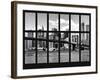 Window View - View with the Brooklyn Bridge and the One World Trade Center - Manhattan - NYC-Philippe Hugonnard-Framed Photographic Print