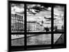 Window View, Walk a Couple of Lovers on the Seine, Ile Saint Louis, Seine River, Paris-Philippe Hugonnard-Mounted Photographic Print