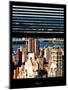 Window View with Venetian Blinds: Architecture and Buildings View-Philippe Hugonnard-Mounted Photographic Print