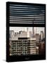 Window View with Venetian Blinds: Architecture and Buildings-Philippe Hugonnard-Stretched Canvas