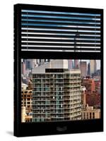 Window View with Venetian Blinds: Architecture and Buildings-Philippe Hugonnard-Stretched Canvas