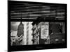 Window View with Venetian Blinds: Architecture and Buildings-Philippe Hugonnard-Mounted Photographic Print