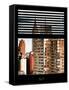 Window View with Venetian Blinds: Architecture and Buildings-Philippe Hugonnard-Framed Stretched Canvas