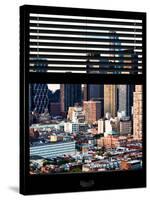 Window View with Venetian Blinds: Architecture and Buildings-Philippe Hugonnard-Stretched Canvas