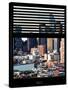 Window View with Venetian Blinds: Architecture and Buildings-Philippe Hugonnard-Stretched Canvas