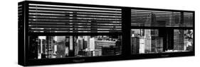 Window View with Venetian Blinds: Architecture and Buildings-Philippe Hugonnard-Stretched Canvas