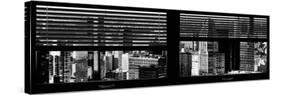 Window View with Venetian Blinds: Architecture and Buildings-Philippe Hugonnard-Stretched Canvas