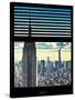 Window View with Venetian Blinds: Architecture and Buildings-Philippe Hugonnard-Stretched Canvas