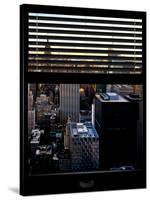 Window View with Venetian Blinds: Architecture and Buildings-Philippe Hugonnard-Stretched Canvas