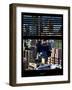 Window View with Venetian Blinds: Buildings and Skyscrapers - Upper West Side-Philippe Hugonnard-Framed Photographic Print