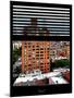 Window View with Venetian Blinds: Buildings of Chelsea with One World Trade Center View-Philippe Hugonnard-Mounted Photographic Print