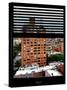 Window View with Venetian Blinds: Buildings of Chelsea with One World Trade Center View-Philippe Hugonnard-Stretched Canvas